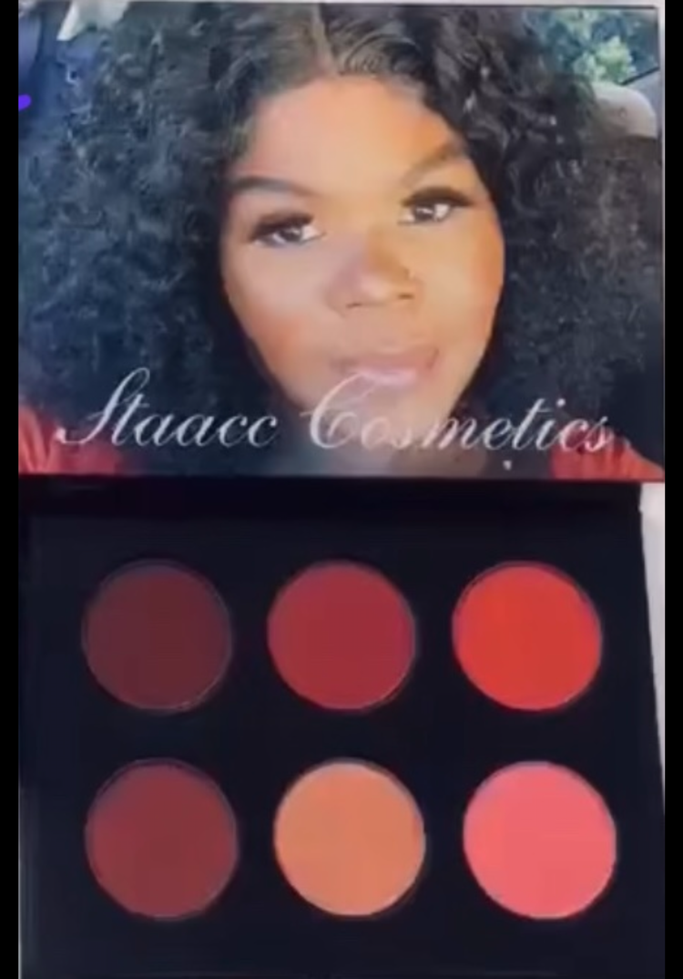 Staacc warm palette eyeshadow