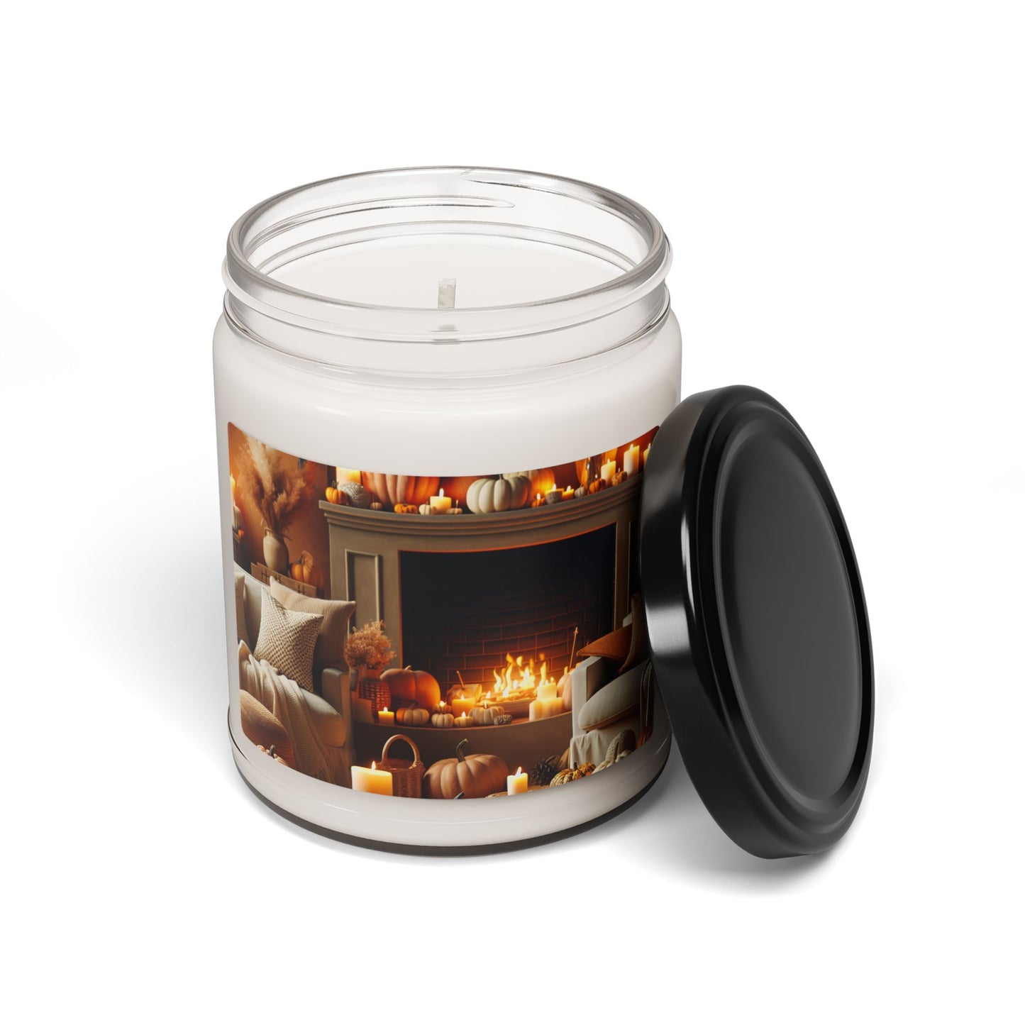 Cozy Autumn Scented Soy Candle, Fall Decor, Home Fragrance, Gift for Her, Relaxation, Pumpkin Spice