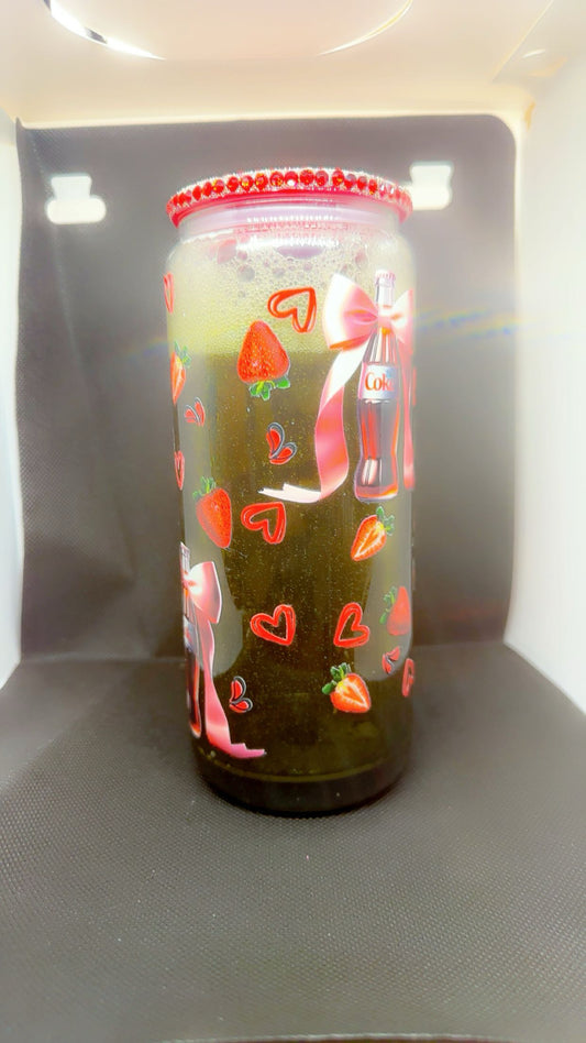 Diet Coke snow globe tumbler