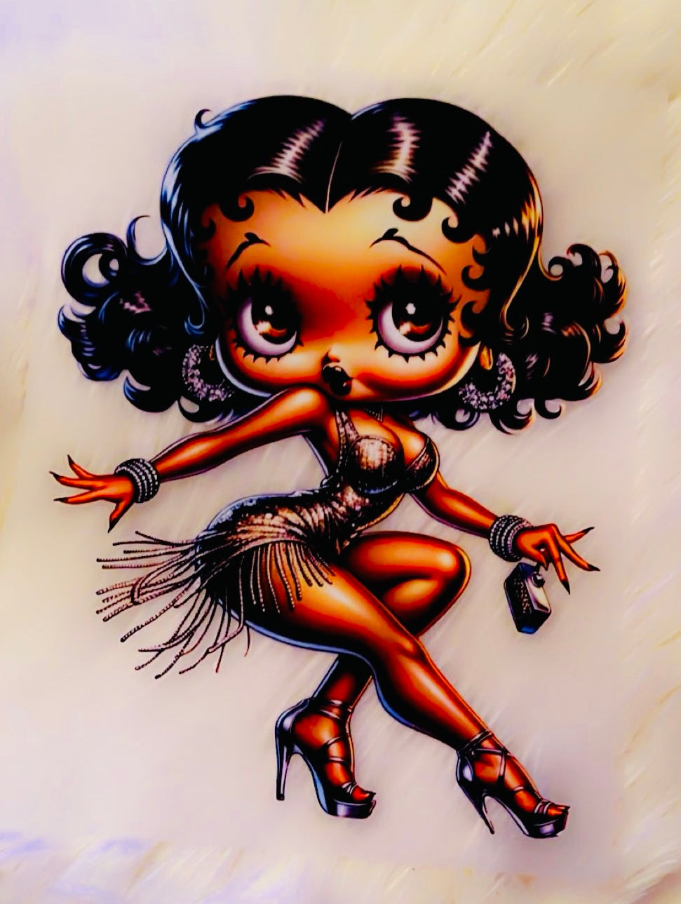 Betty Boop Long Hair Dance