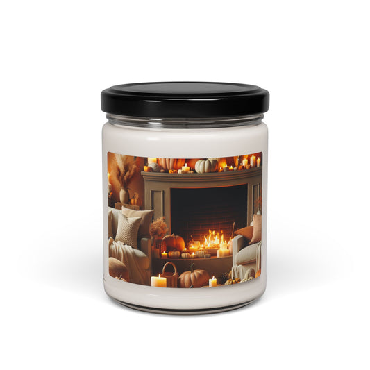 Cozy Autumn Scented Soy Candle, Fall Decor, Home Fragrance, Gift for Her, Relaxation, Pumpkin Spice