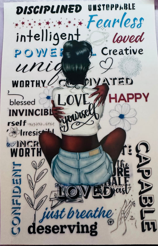 Love yourself Journal Wrap