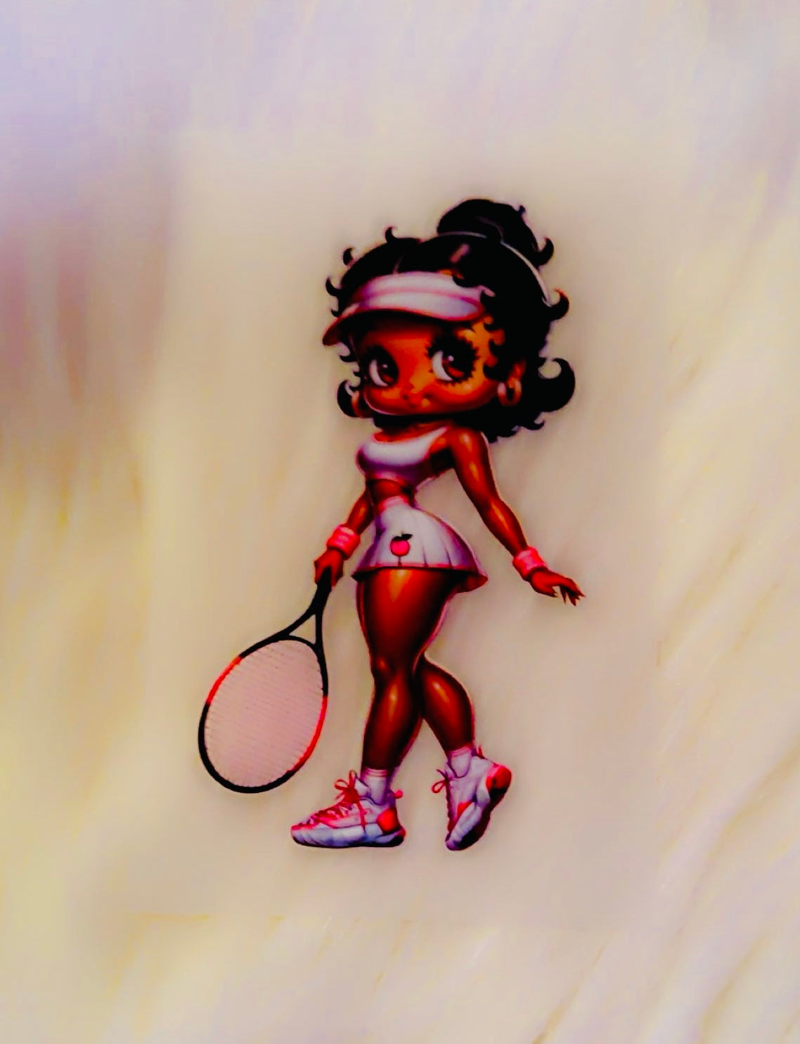 Pocket size Betty Boop Tennis