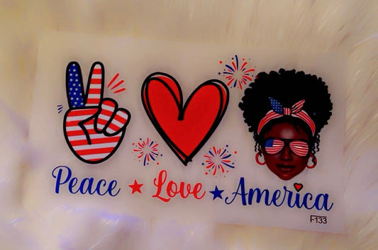 Peace love America