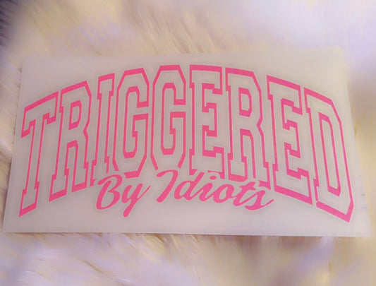 Triggered by idiots