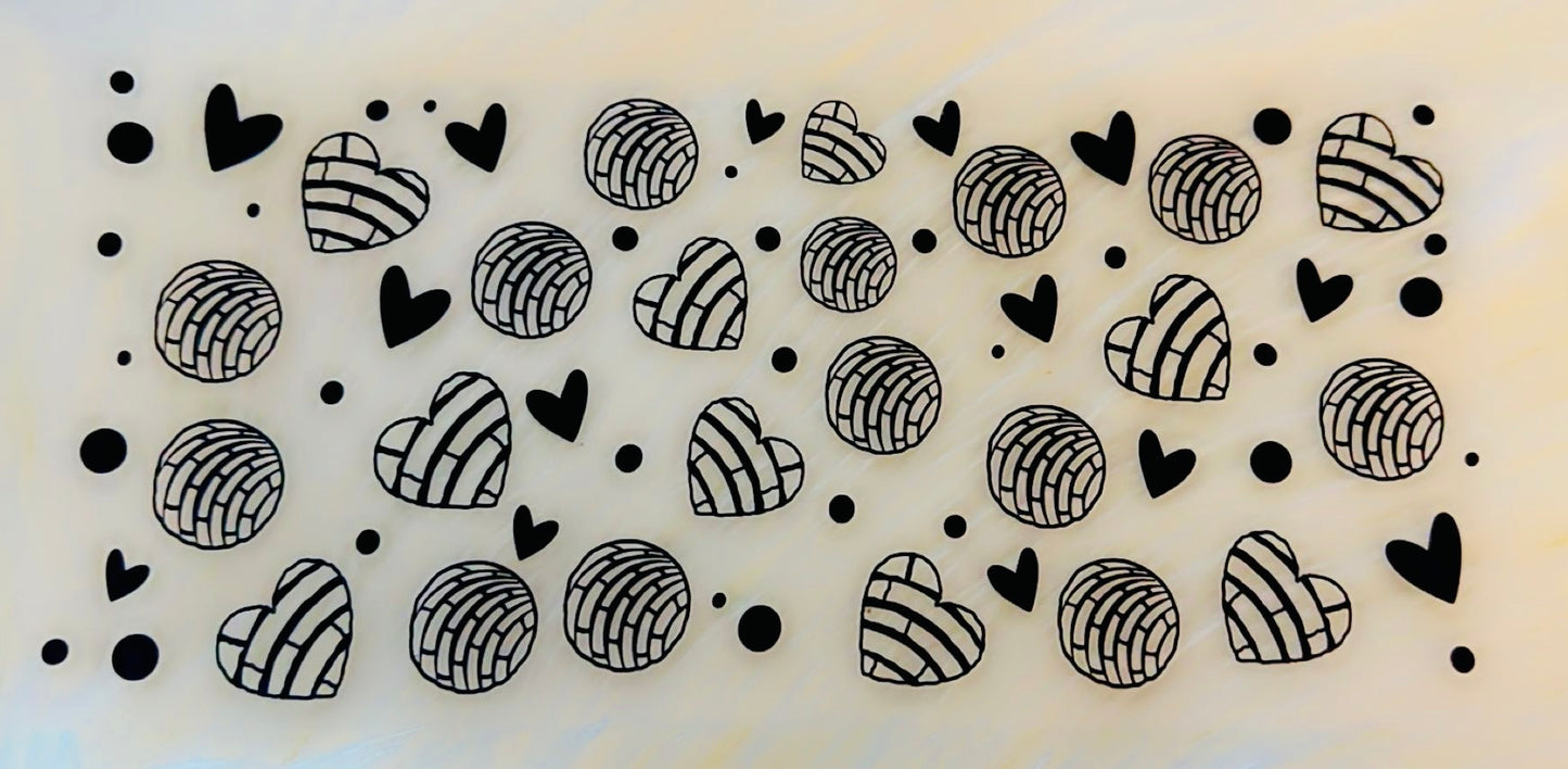 Hearts and cakes