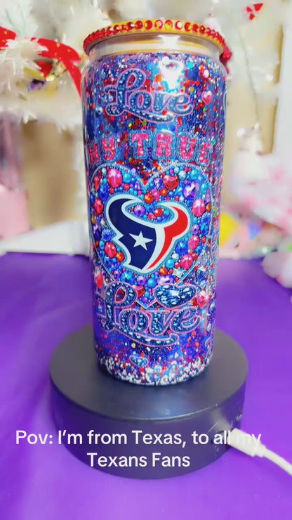 My love Texans 20oz snowglobe